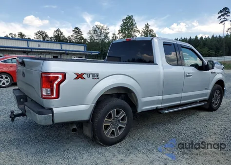 2015 Ford F150 Super Cab из США, поврежденный, VIN 1FTEX1EP5FFB03028